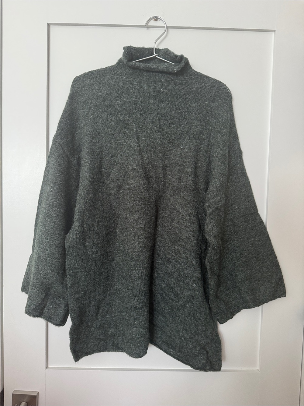 Forever 21 Dark Gray Cozy Turtleneck Sweater